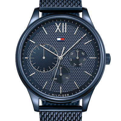 Montre Damon 1791421, Acier Bleu - Tommy Hilfiger