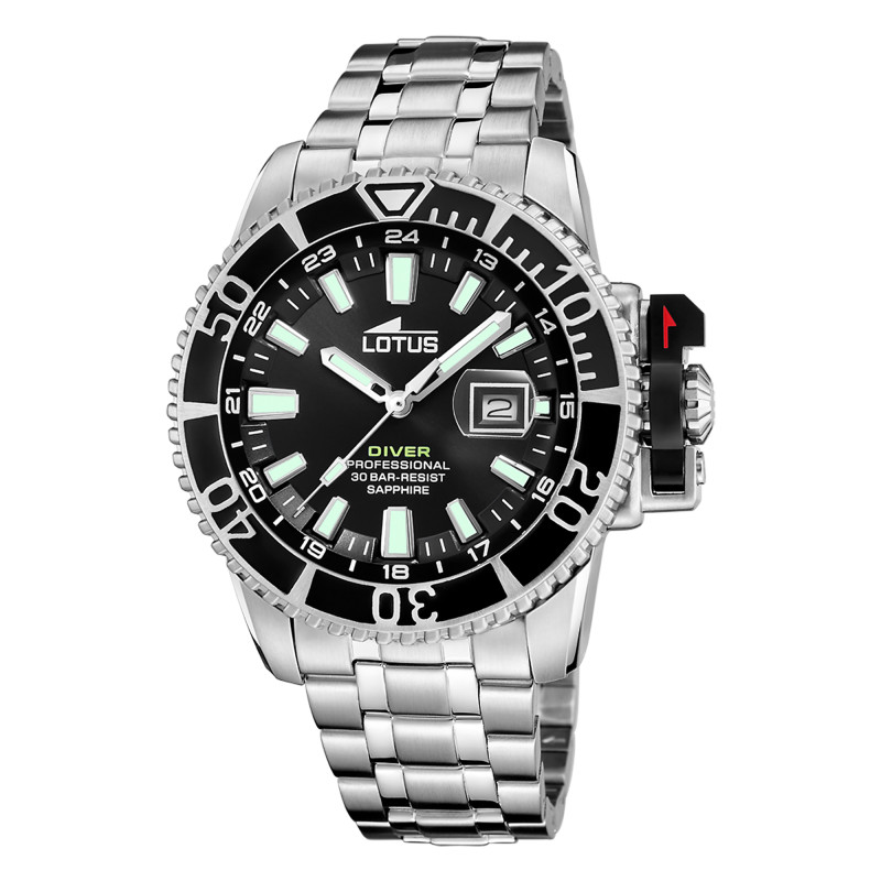 Montre Diver Acier 18938/4 - Lotus