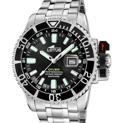 Montre Diver Acier 18938/4 - Lotus