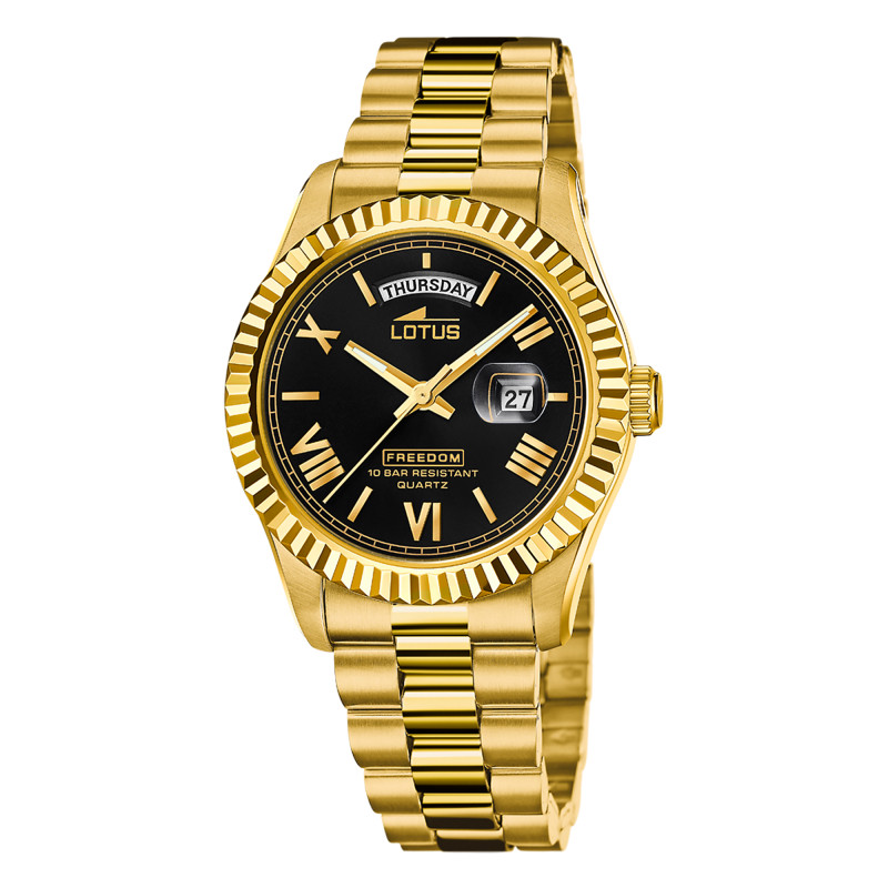 Montre Dorée & Noire Freedom, 18857/4 - Lotus