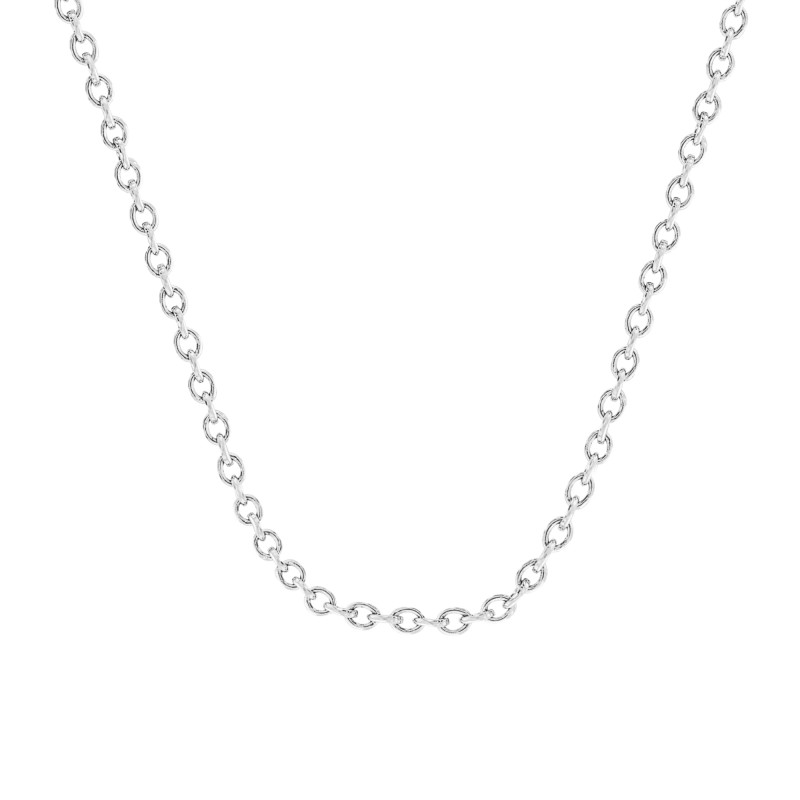 Collier Maille Forçat Ronde, Argent 925, 45 à 90 cm, 3 mm - KE1111-001-12 - Thomas Sabo