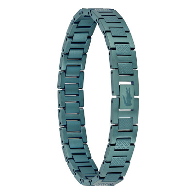 Bracelet Metropole "L" en Acier Vert - 2040420, 13 cm à 19 cm - Lacoste