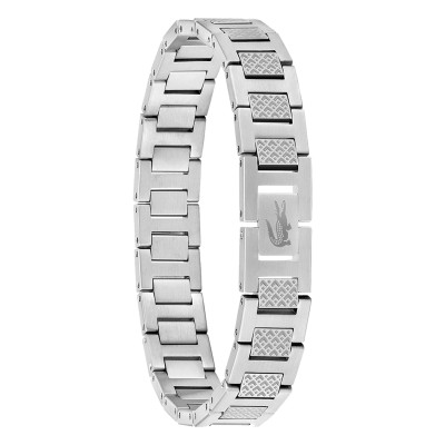 Bracelet Metropole "L" en Acier - 2040117, 13 cm à 19 cm - Lacoste
