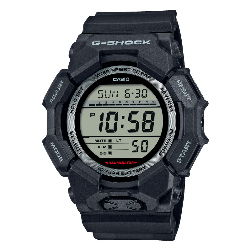 Montre Casio GD-010-1ER, Noir - Casio G-Shock