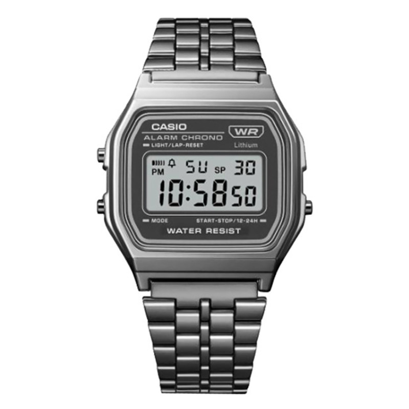 Montre Mirror Finish, A158WETB-1AEF - Casio Vintage