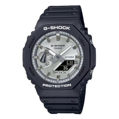 Montre 2100 Black & Silver, GA-2100SB-1AER - Casio G-Shock