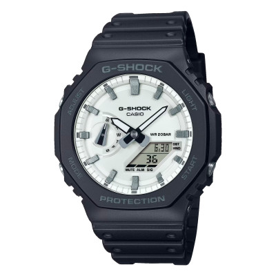 Montre Capsule Black & Brilliant White, GA-2100WD-1AER - Casio G-Shock