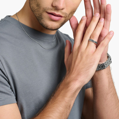 Bague Eternity, Argent & Oxydes TR2004-051-11 - Thomas Sabo