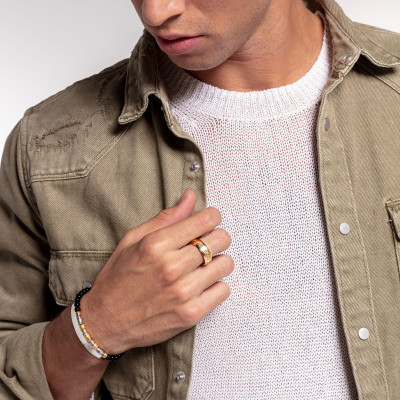 Bague Argent ornements plaqué or - TR2277-413-39 - Thomas Sabo