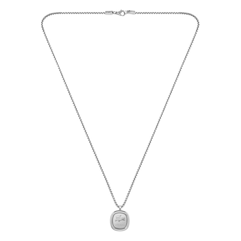 Collier Vigor, Acier - 2040410, 56 cm - Lacoste