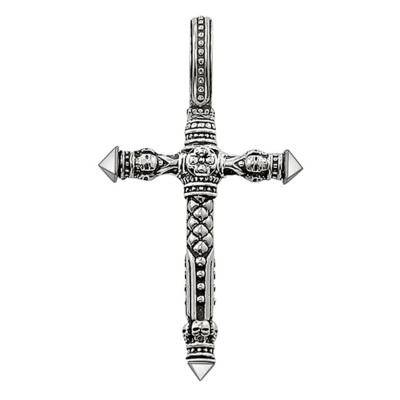 Pendentif Croix Rock, Argent, PE503-001-12 - Thomas Sabo