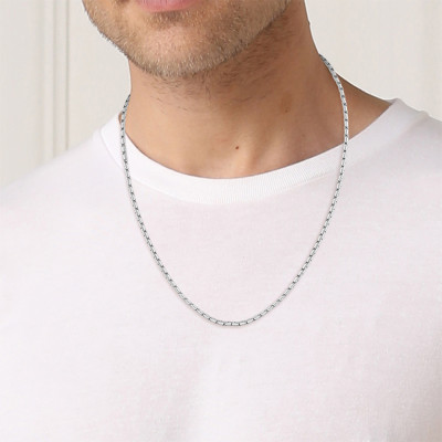 Collier Chaîne Evan, Acier, 56 cm - 1580584 - Boss