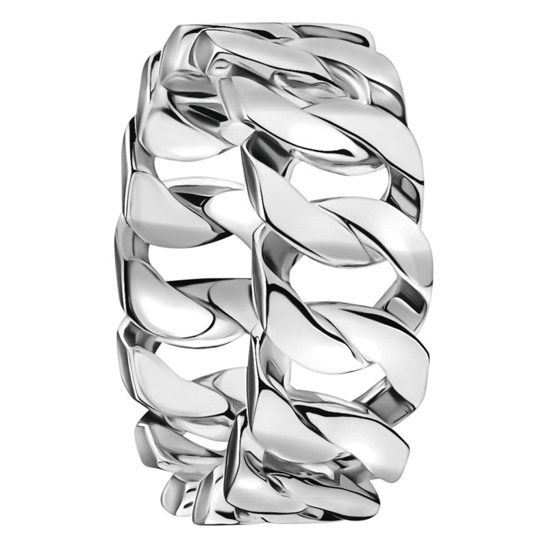 Bague Rebel Gourmette, Argent 925 - TR2497-637-21 - Thomas Sabo