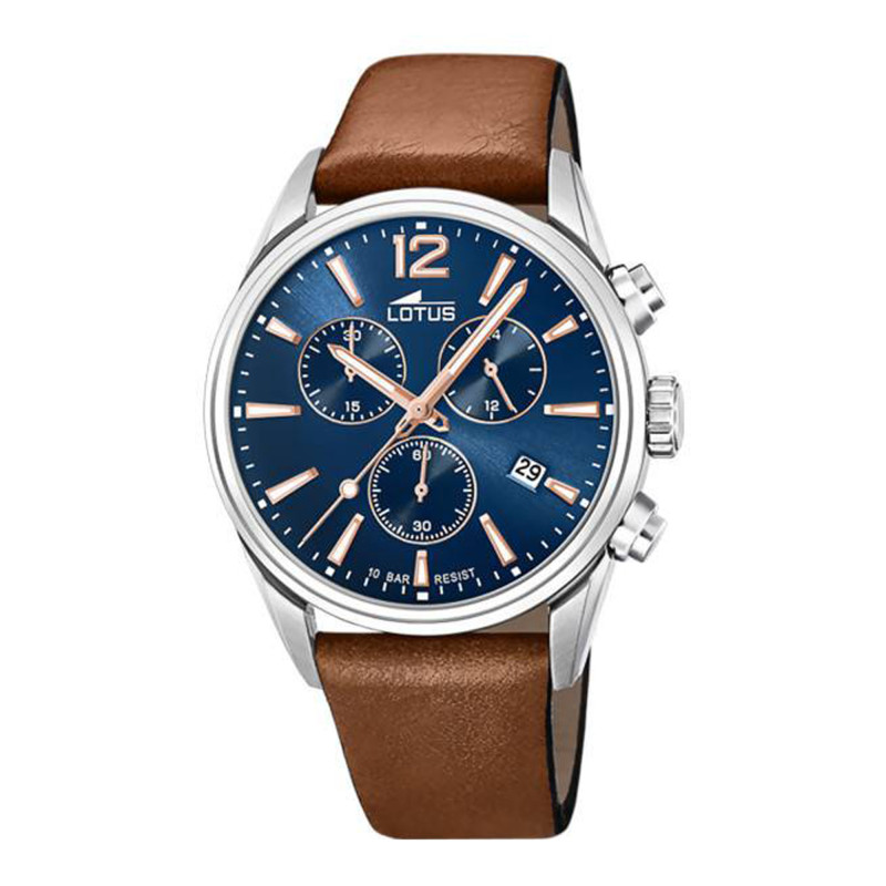 Montre Chronograph Bleu 18691/2 - Lotus