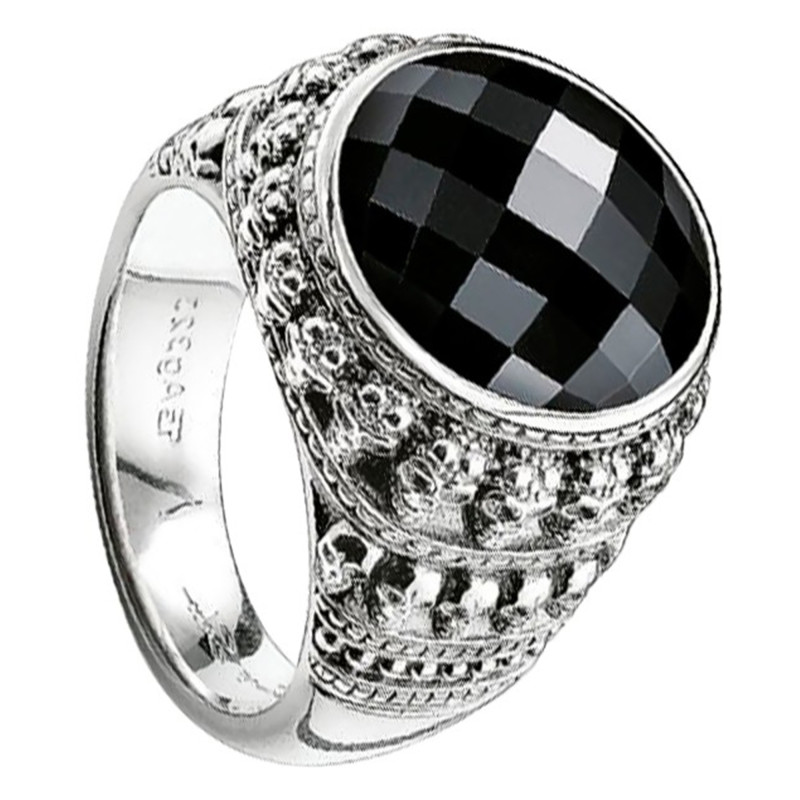 Bague Chevalière Têtes de Mort, Argent TR2005-024-11 - Thomas Sabo