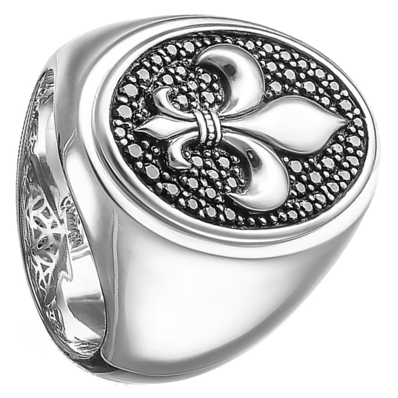 Chevalière Fleur De Lys, TR1803-051-11 - Thomas Sabo