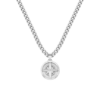 Collier North Rose des Vents, Acier, 61 cm - 1580544 - Boss