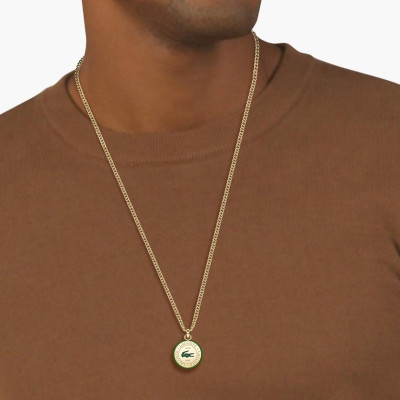 Collier Vigor, Acier Doré - 2040448, 60 cm - Lacoste