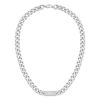 Collier Backhand, Acier - 2040433, 54 cm - Lacoste