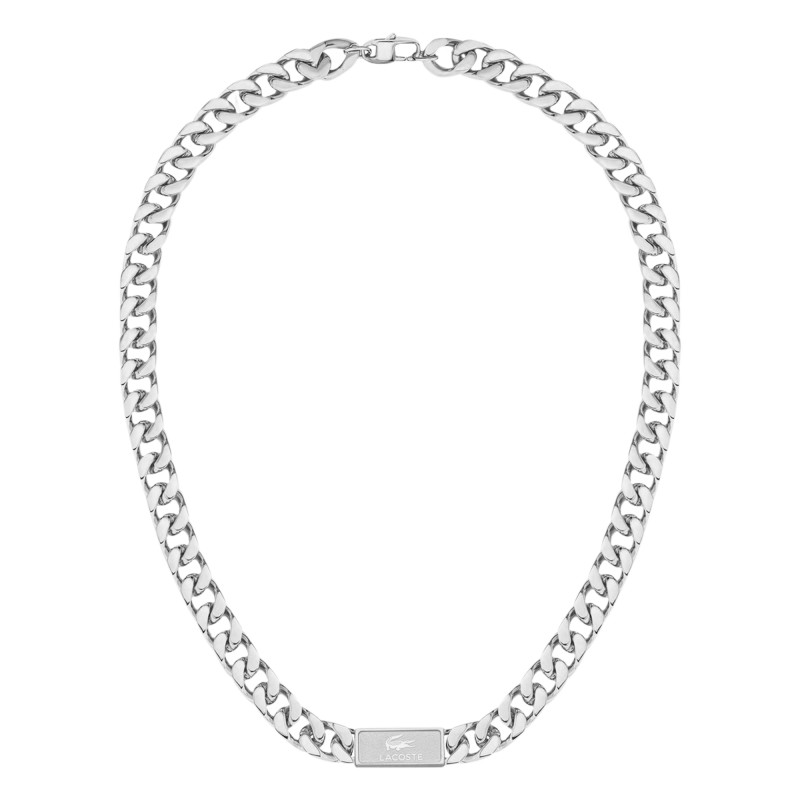 Collier Backhand, Acier - 2040433, 54 cm - Lacoste