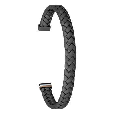 Bracelet Tailored Acier Noir - 1580673 - Boss