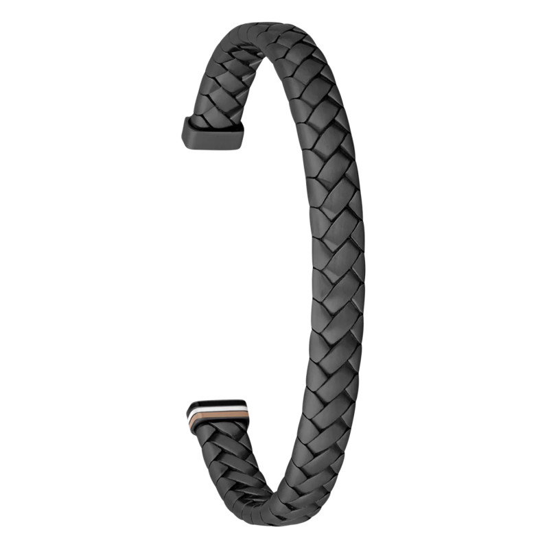 Bracelet Tailored Acier Noir - 1580673 - Boss