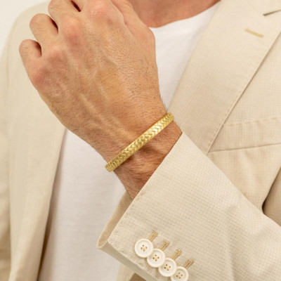 Bracelet Tailored Acier Doré - 1580672 - Boss