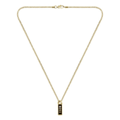Collier Kassy Emblem, Acier Doré, 56 cm - 1580678 - Boss