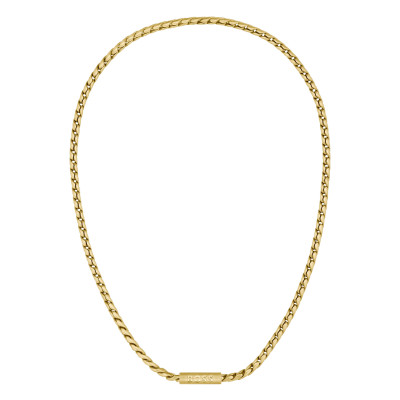 Collier Doran, Acier Doré, 56 cm - 1580694 - Boss