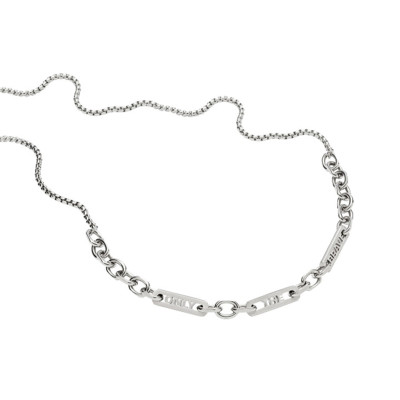Collier Only The Brave, Acier DX1329040, 65 cm - Diesel