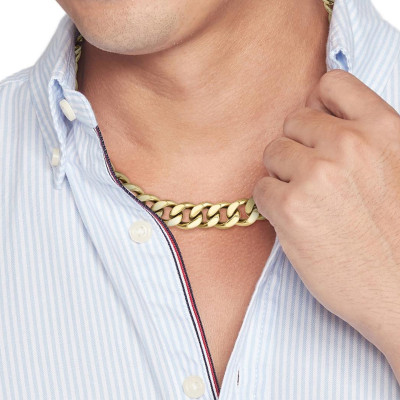 Collier Wild, Acier Doré, 46 cm - 2790636 - Tommy Hilfiger