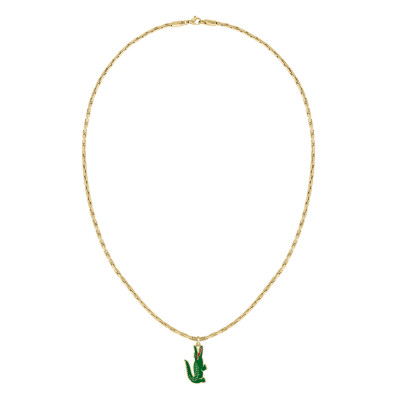 Collier Arthor Crocodile, Acier Doré, 55 cm - 2040229 - Lacoste