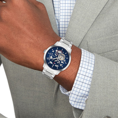Montre Henry Automatique Bleu 1710661 - Tommy Hilfiger