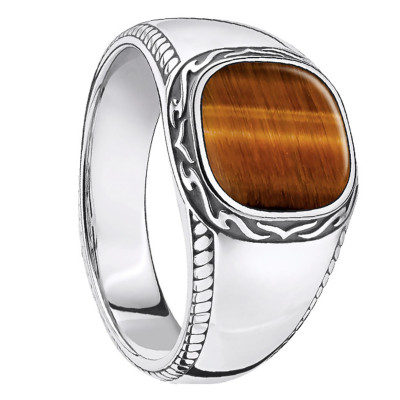 Bague Oeil De Tigre, TR2388-826-2 - Thomas Sabo