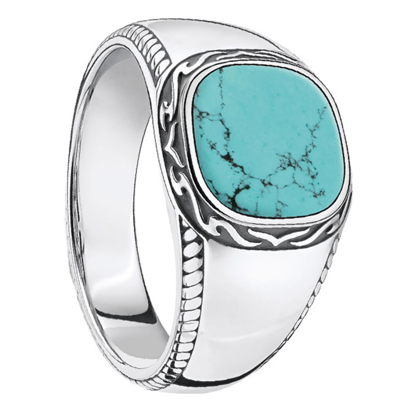 Bague Turquoise & Argent - TR2388-878-17 - Thomas Sabo