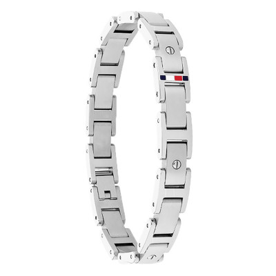 Bracelet Screws Acier, 19 cm - Tommy Hilfiger