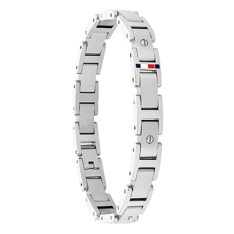 Bracelet Screws Acier, 19 cm - Tommy Hilfiger