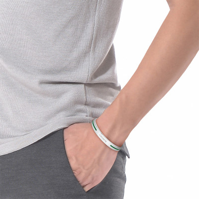 Bracelet Aventurer, Acier Inoxydable Gris, Largeur 8 mm - 2040526 - Lacoste