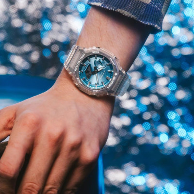 Montre Capsule Bright Metallic Dial, GA-2100BM-7A2ER - Casio G-Shock