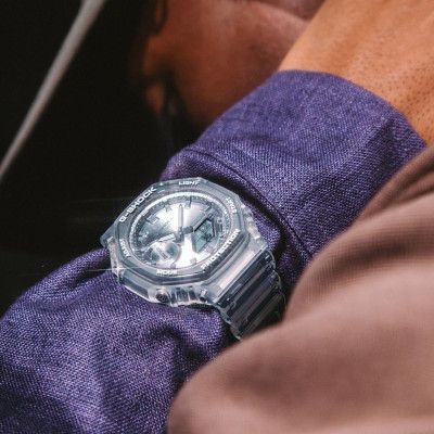 Montre Capsule Bright Metallic Dial, GA-2100BM-7A8ER - Casio G-Shock