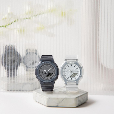 Montre S-Series Skeleton Blanc, GMA-S2100SK-7AER - Casio G-Shock
