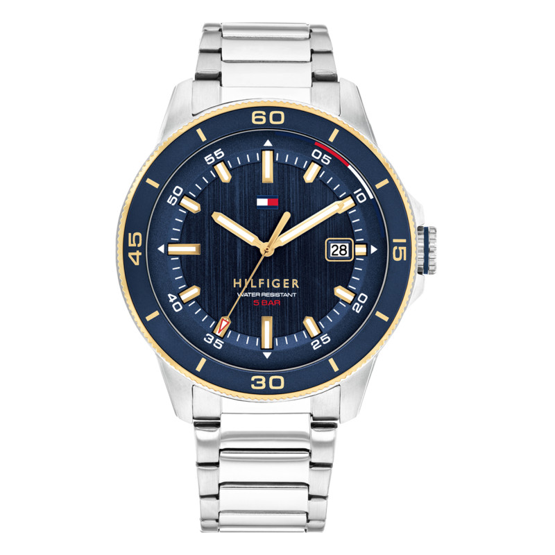 Montre Remy Bleu, Acier 1792229 - Tommy Hilfiger