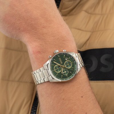 Montre Grand Prix 44 Vert, 1514266 - Boss