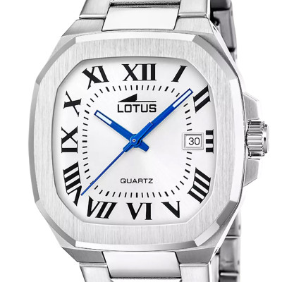 Montre Square Series, Acier 19047/1 - Lotus