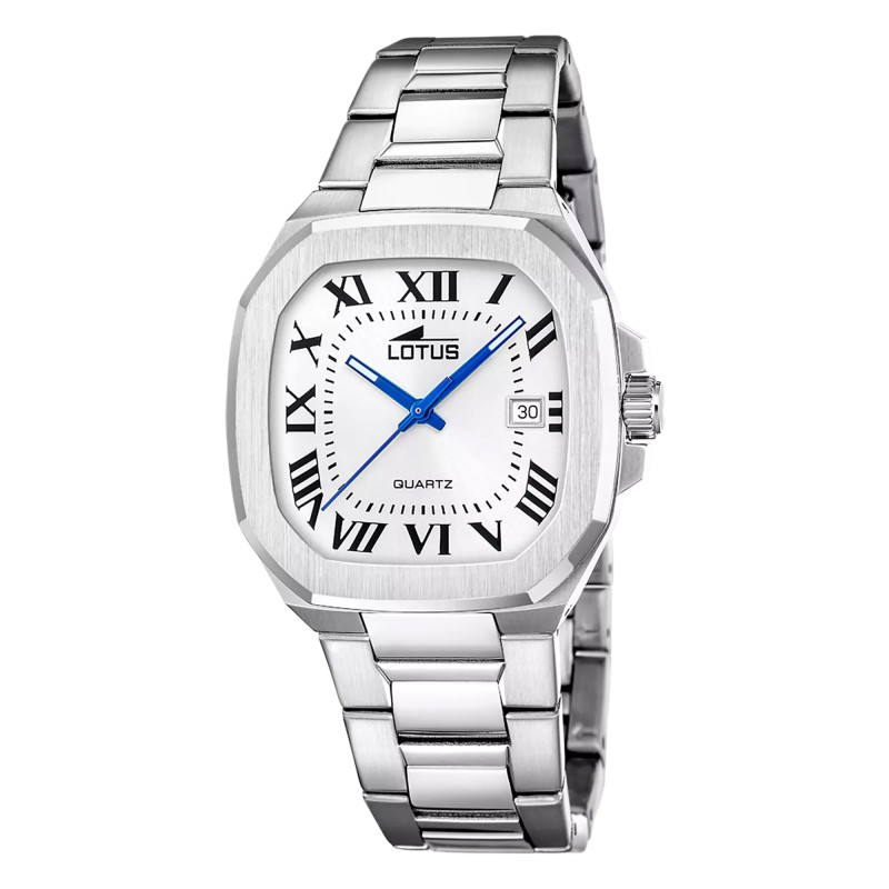 Montre Square Series, Acier 19047/1 - Lotus