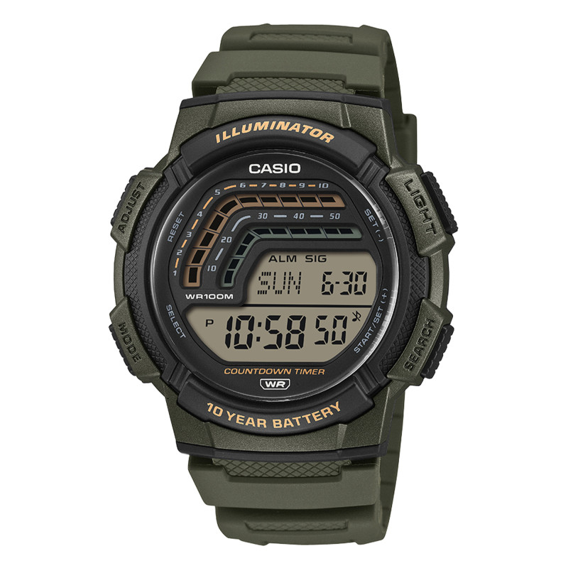 Montre Timeless, WS-1800-3AVEF - Casio Timeless